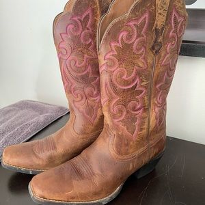 Ariat 4LR Square Toe Cowgirl Boots